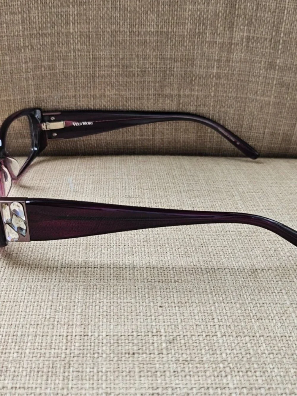 New Vera Wang Women Eyeglasses Frame Purple VO68 Eyewear Glasses New